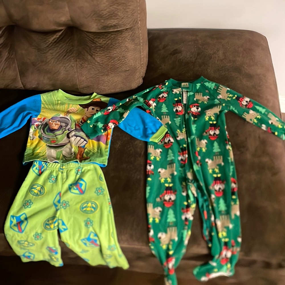 Joe boxer and toy story fleece pjs